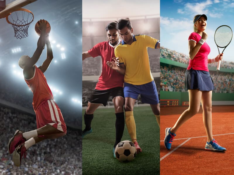 Sports betting action image representing live match moments on tk333 games